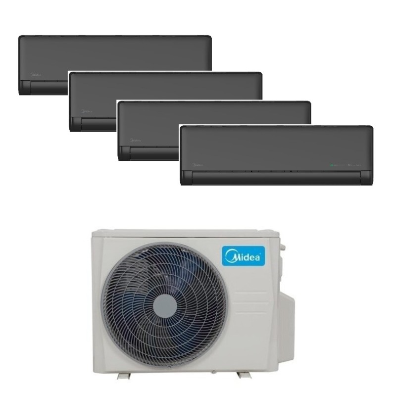 Multi split komplektas 4 kambariams Midea Solstice EZ (M4OB-36HFN8-Q + 2xEZB-09RD6-I + 2xEZB-12RD6-I)