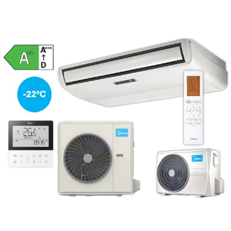 MUE-36HRFNX-QRD0W(GA) / MOD30U-36HFN8-RRD0W(GA) Palubinis / Grindinis oro kondicionierius Midea 10,6 kW / 11,7 kW