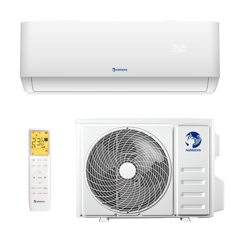 Sieninis šilumos siurblys Nordis Orion PRO (NDI-OP24TC1 / NDO-OP24TC1) 6,80/7,00 kW