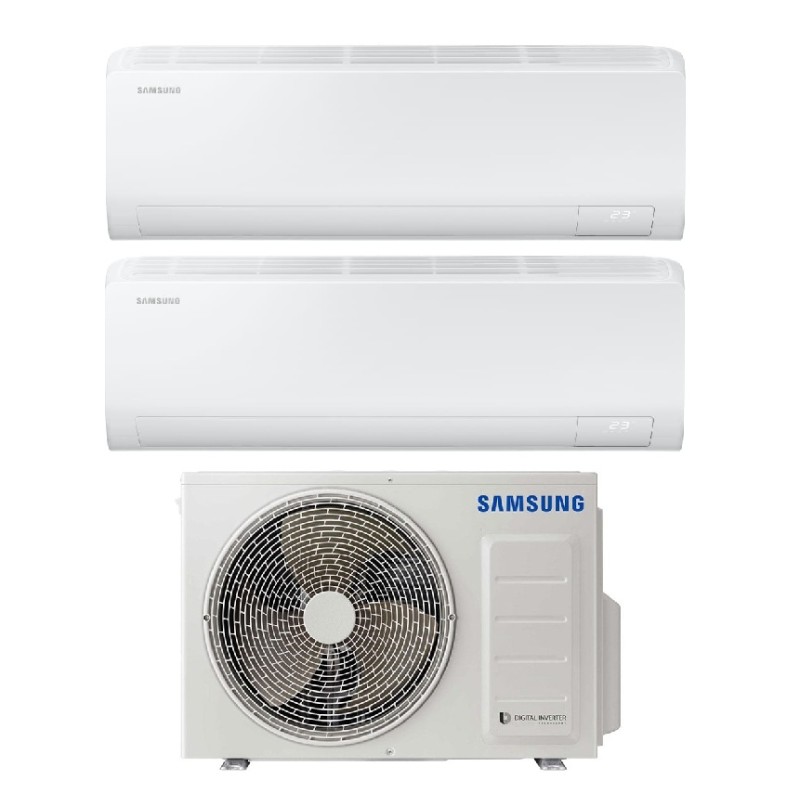 Multi split komplektas 2 kambariams Samsung Cebu S2 (AJ050TXJ2KG/EU + 2xAR50F09C1AHNEU)
