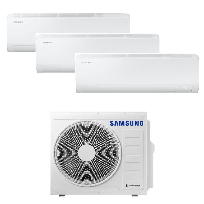 Multi split komplektas 3 kambariams Samsung Cebu S2 (AJ068TXJ3KG/EU + 3xAR50F09C1AHNEU)
